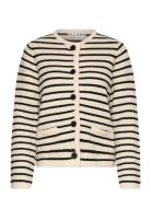 Pzalicia Cardigan Jacket Tops Knitwear Cardigans Cream Pulz Jeans