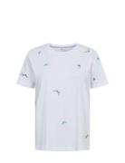 Nusuis T-Shirt - Gots Tops T-shirts & Tops Short-sleeved White Nümph