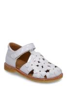 Sandals - Flat Shoes Summer Shoes Sandals Purple ANGULUS