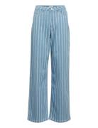 Objmoji Mollie Wide Long Jeans 138 Bottoms Jeans Wide Blue Object