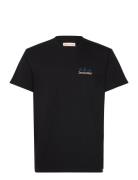 Printed T-Shirt Tops T-shirts Short-sleeved Black Revolution