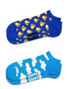 2-Pack Rubber Duck Low Sock Nilkkasukat Lyhytvartiset Sukat Blue Happy...