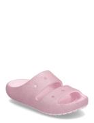 Classic Glitter Sandal V2 K Aamutossut Sisäkengät Pink Crocs