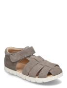 Bisgaard Beka S Shoes Summer Shoes Sandals Grey Bisgaard