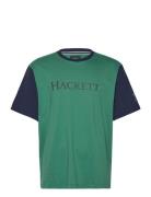 Heritage Hackett Mlt T Designers T-shirts Short-sleeved Green Hackett ...