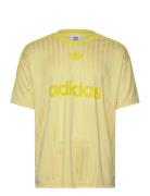 Adicolor Poly T Sport T-shirts Short-sleeved Yellow Adidas Originals