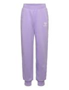Hmlnoma Pants Bottoms Sweatpants Purple Hummel