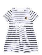 Striped T-Shirt Dress Dresses & Skirts Dresses Casual Dresses Short-sl...