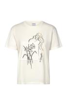 Paraguay Tops T-shirts & Tops Short-sleeved Cream Desigual