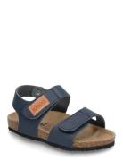 Bomhus Shoes Summer Shoes Sandals Navy Kavat