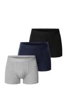 3-Pack Boxer Brief Bokserit Grey Bread & Boxers