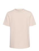 Vincentiw Karmen T-Shirt Tops T-shirts & Tops Short-sleeved Cream InWe...