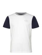 Heritage Ess Multi Tee Designers T-shirts Short-sleeved White Hackett ...