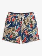 Hawaiian Print 16 Swim Short Uimashortsit Navy Superdry