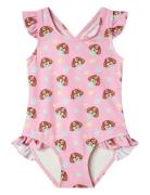 Nmfmaria Pawpatrol Swimsuit Cplg Uimapuku Uima-asut Pink Name It