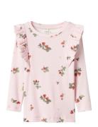 Nmffryda Xsl Ls Top Tops T-shirts Long-sleeved T-shirts Pink Name It