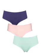 Seamless Tai 3-Pack Alushousut Brief Tangat Multi/patterned Missya