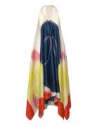Foulard Midi Dress Polvipituinen Mekko Multi/patterned Scotch & Soda