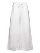 Pull On Cotton Linen Pants Uimashortsit White GANT