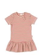 Dress S/S Modal Striped Dresses & Skirts Dresses Casual Dresses Short-...