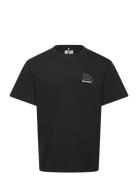 Zeke T-Shirt Tops T-shirts Short-sleeved Black Fat Moose