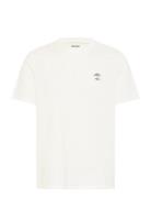 Bhjens Tee Tops T-shirts Short-sleeved White Blend