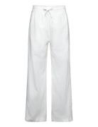 Cotton Linen Pants Bottoms Trousers White GANT