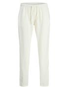 Jpstbill Jjparos Jogger Pant Sn Jnr Bottoms Trousers White Jack & J S