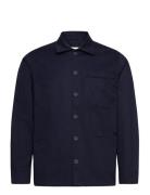 Arrow Overshirt Tops Overshirts Navy Makia