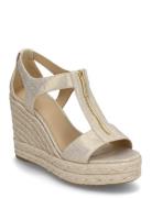 Berkley Mid Wedge Korolliset Sandaalit Espadrillot Cream Michael Kors