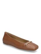 Lena Ballet Ballerinat Brown Michael Kors