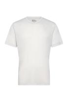 Vonnan S/S T M Sport T-shirts Short-sleeved White Jack Wolfskin