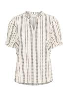 Ihjosine Sh2 Tops Shirts Short-sleeved White ICHI