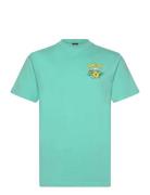 Winkowski 8Baller Trip T-Shirt Tops T-shirts Short-sleeved Blue Santa ...