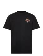 Guzman Dead Diners T-Shirt Tops T-shirts Short-sleeved Black Santa Cru...
