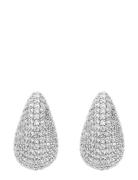 Corinne Crystal Small Earring Gold Accessories Jewellery Earrings Stud...