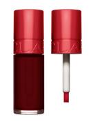 Water Lip Stain Huulikiilto Meikki Red Clarins