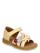 Sandals - Flat - Open Toe - Clo Shoes Summer Shoes Sandals Yellow ANGU...