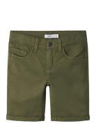 Nkmsilas Isak Lshort Twi 3122-Mf Tb Noos Bottoms Shorts Khaki Green Na...