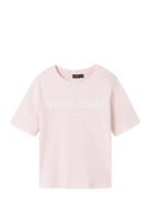 Nlffaca Ss Short Xs Top Tops T-shirts Short-sleeved Pink LMTD