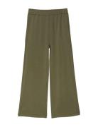 Jersey Trousers, Tuma 1 Bottoms Trousers Wide Leg Khaki Green Ivo Nikk...
