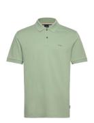 Pallas Tops Polos Short-sleeved Green BOSS