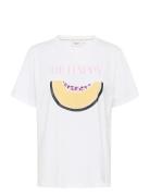 Hardasz T-Shirt Tops T-shirts & Tops Short-sleeved White Saint Tropez