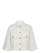 Mmpenn Bianco Jacket Farkkutakki Denimtakki White MOS MOSH