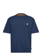 Te_Fishpatch Tops T-shirts Short-sleeved Navy BOSS