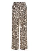Fqsamy-Pants Bottoms Trousers Wide Leg Beige FREE/QUENT