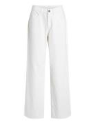 Vipalma Rw Wide Jeans White Pal246/Bfs Bottoms Jeans Wide White Vila
