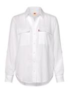 Doreen Utility Shirt Bright Wh Tops Blouses Long-sleeved White Levi's®