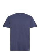 Standard Midweight T-Shirt Tops T-shirts Short-sleeved Blue Weekday