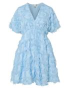 Yaspazylla 2/4 Dress - Show Lyhyt Mekko Blue YAS